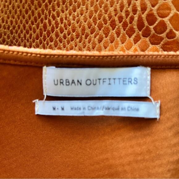 Urban Outfitters burnt orange snake print dress Medium - Picture 7 of 9
